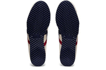 Tênis Onitsuka Tiger Mexico 66 SD Cream Peacoat Navy Red Bege detalhe interno