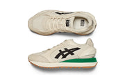 Tênis Onitsuka Tiger Moage CO Cream Black Bege detalhe do material