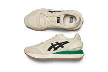 Tênis Onitsuka Tiger Moage CO Cream Black Bege detalhe do material