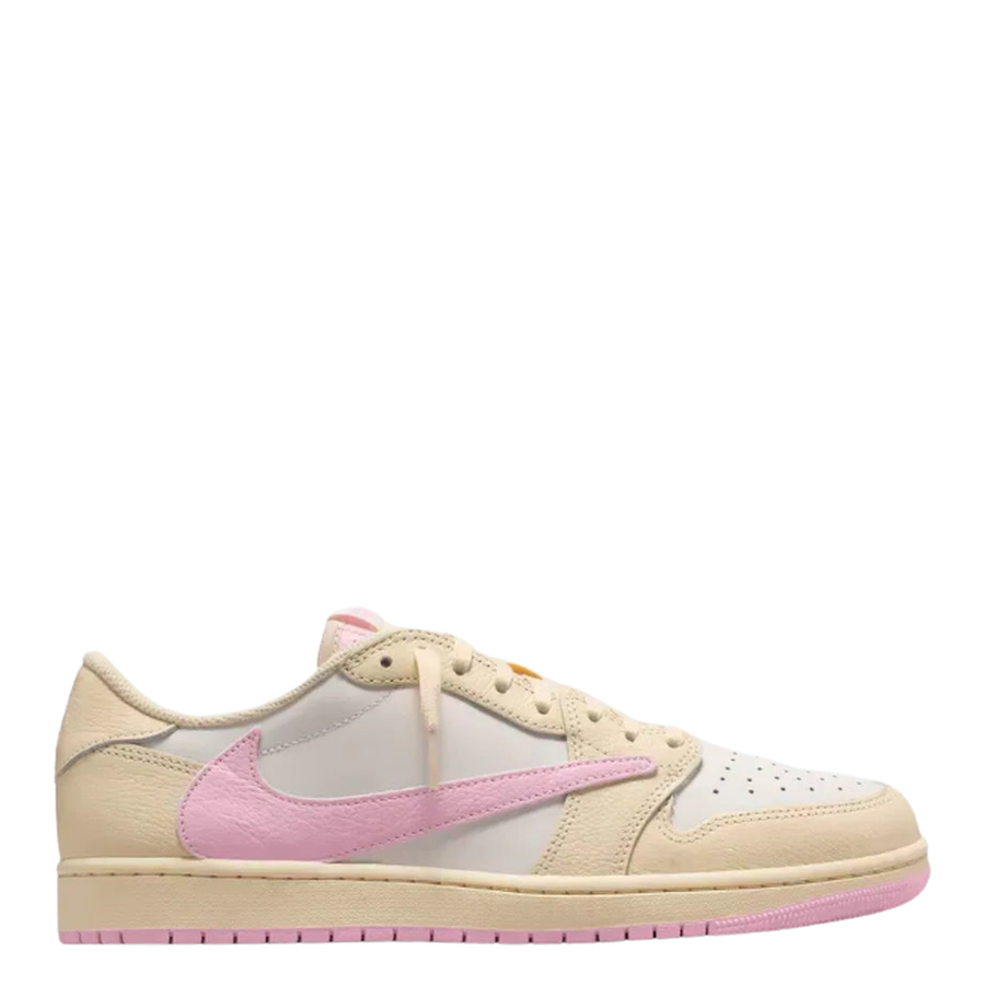 Travis Scott x Air Jordan 1 Low – Sail/Tropical Pink/Shy Pink/Muslin