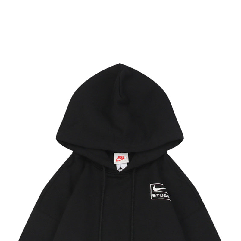 Hoodie Nike × Stussy 24FW — Preto